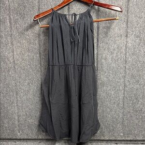 Free People Black Backless Dress